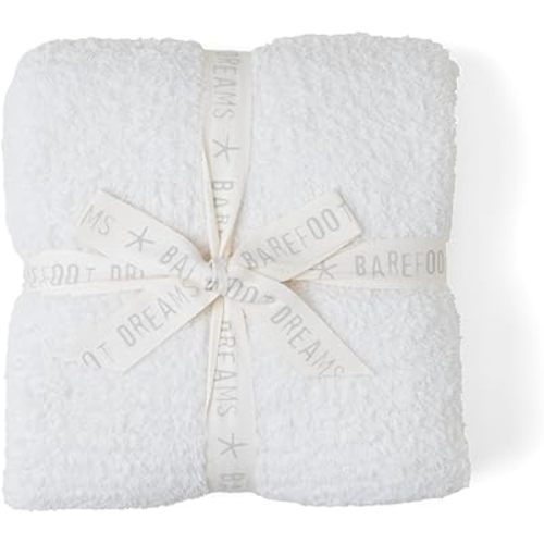 Barefoot Dreams CozyChic Throw - Cream - 54 x 72 in