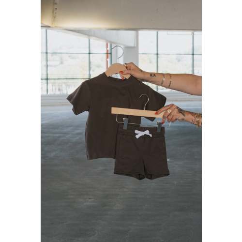 Child Short Set | Espresso