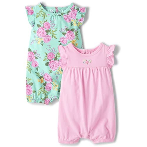 The Children's Place baby-girls And Toddler Everyday Summer Rompers
