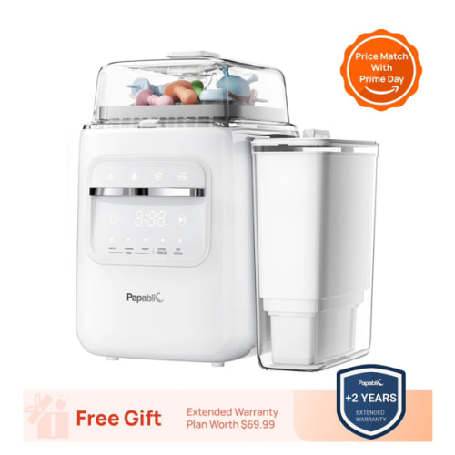 Papablic SafeguardPlus™ Baby Bottle Washer System