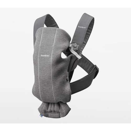 BABYBJÖRN® Baby Carrier Mini - Jersey - Dove Blue - Mesh