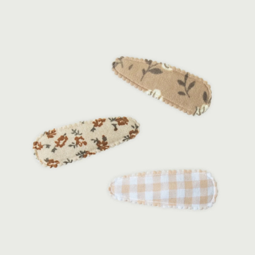 3-Pack Hair Clip Set