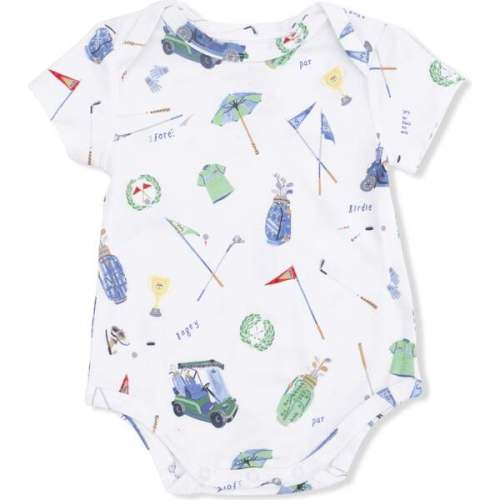 Short Sleeve Bodysuit, Golf Things - Angel Dear | Maisonette