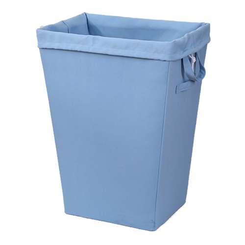 Tapered Fabric Hamper, Blue