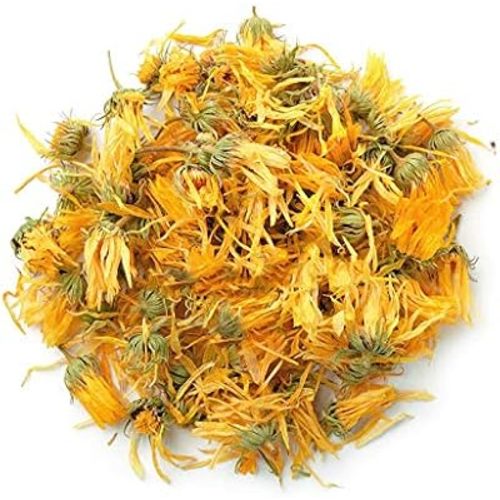 Organic Calendula Flowers - 1 lb (16 oz) - Herbal Tea - 100% Certified Organic - Marigolds - EarthWise Aromatics