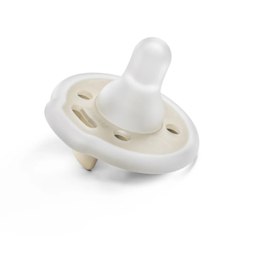 babypace breast-like pacifier 0-12 mo single - barley | mōmi