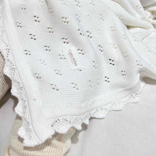 Organic Baby Blankets Australia | Heirloom Knit Baby Blankets | Casita Bebès