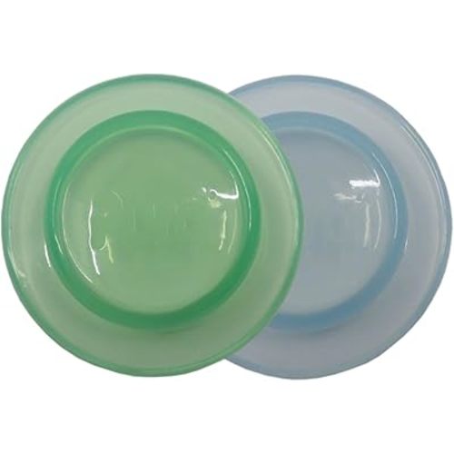 Pura Kiki Bottle Silicone Sealing Disks | Plastic-Free, Medical Grade, Unbreakable, Airtight | Baby Formula Milk, Food Storage, Breastmilk Storage for Travel - Moss & Mint
