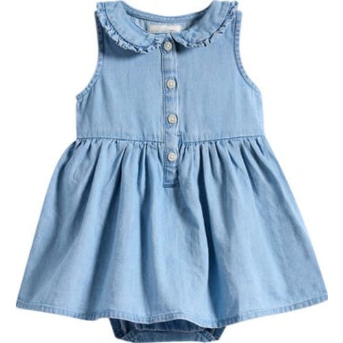 Cotton Chambray Dress, 9M