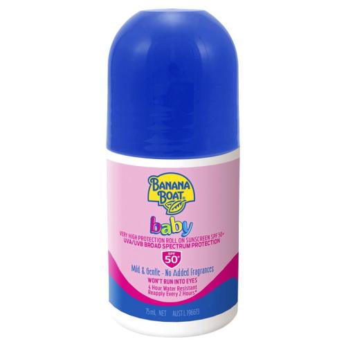 Banana Boat SPF 50+ Baby 75ml Roll On