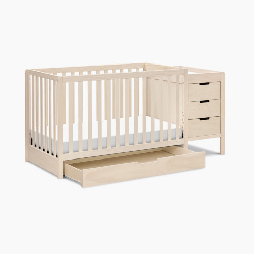 Carter's by daVinci Colby 4-in-1 Convertible Crib & Changer Combo - Washed Natural
