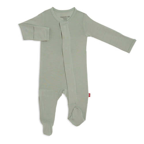 sea foam modal magnetic parent favorite footie - 0-3M