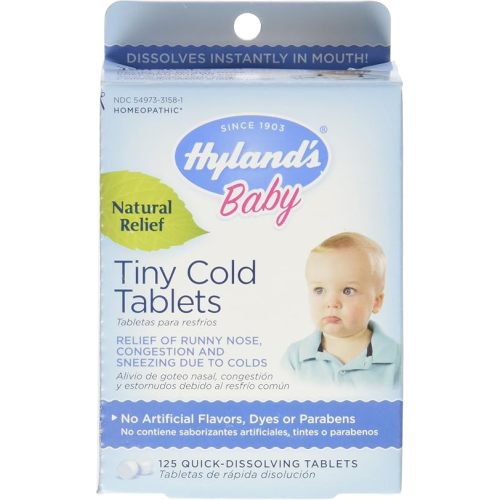 Hyland's Baby Homeopathic Tiny Cold Tablets