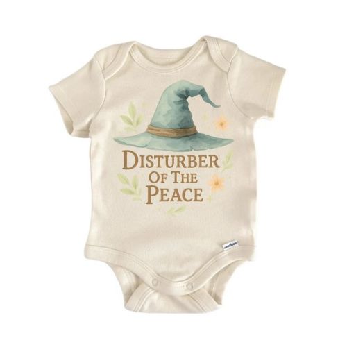 Peace Disturber Fantasy Movie Newborn Gift Baby Bodysuit Natural 3-6 Months