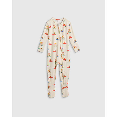 Bamboo Footie Pajama - Baby in Yummy Donuts