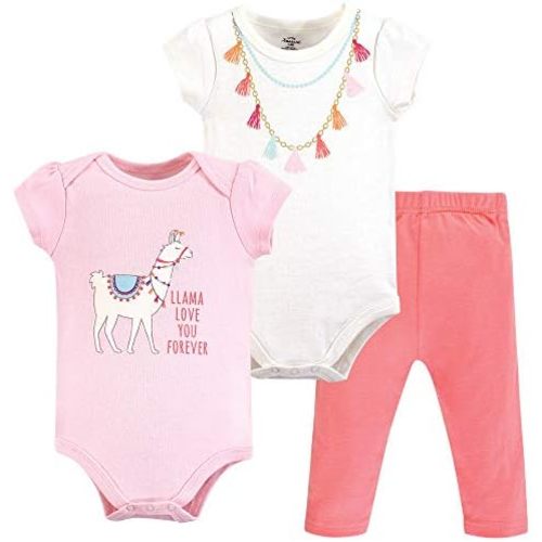 Little Treasure Unisex Baby Cotton Bodysuit and Pant Set
