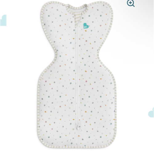 Swaddle Up™ 0.2 TOG Organic Cotton White Starlight