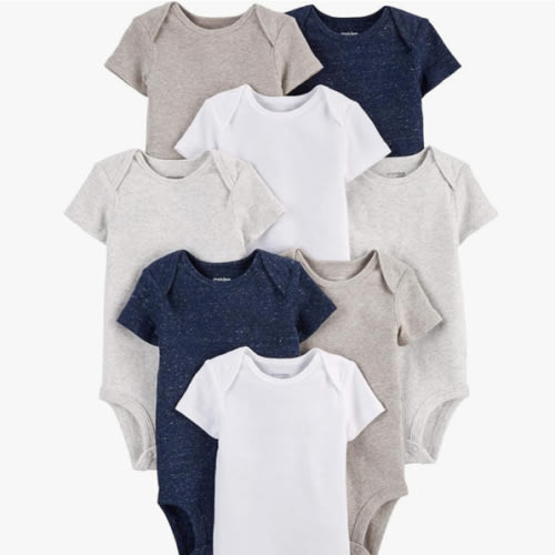 Simple Joys by Carter's Unisex-Baby 8-Pack Short-Sleeve Bodysuit