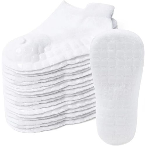 Baby Non Slip Ankle Socks with Grippers for 0 Months-7 Years Old Walking Socks