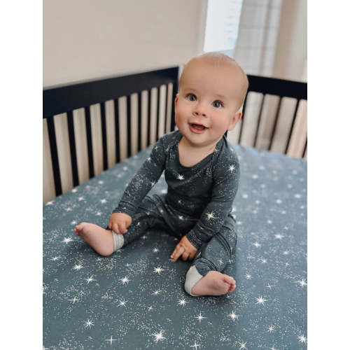 Imagine Navy Blue Convertible Footie Pajamas | günamüna