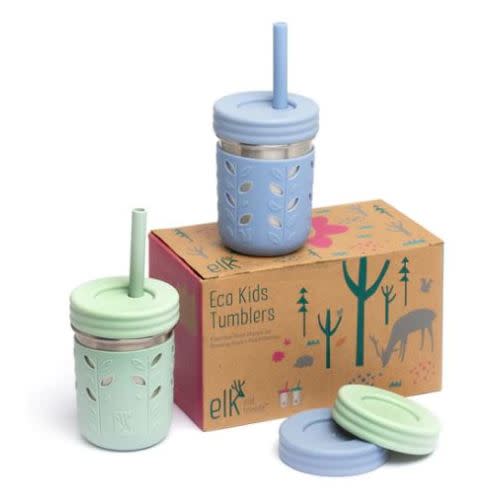 Stainless Steel 10oz Drinking Tumblers + Food Storage