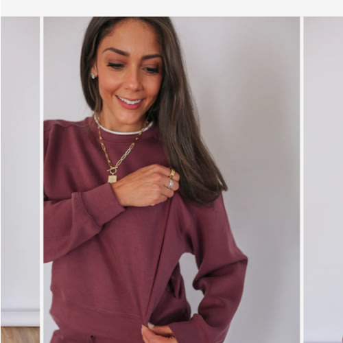 Luxe Nursing Lounge Crewneck