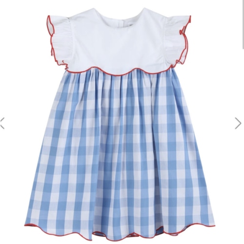 Red, White and Blue Flutter Dress – The Rocking Horse Co.