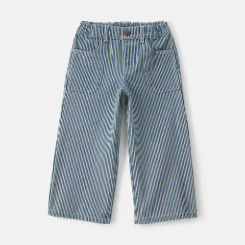 Hickory Stripe Denim Relaxed Jeans – Light Wash | Carter’s Oshkosh Canada