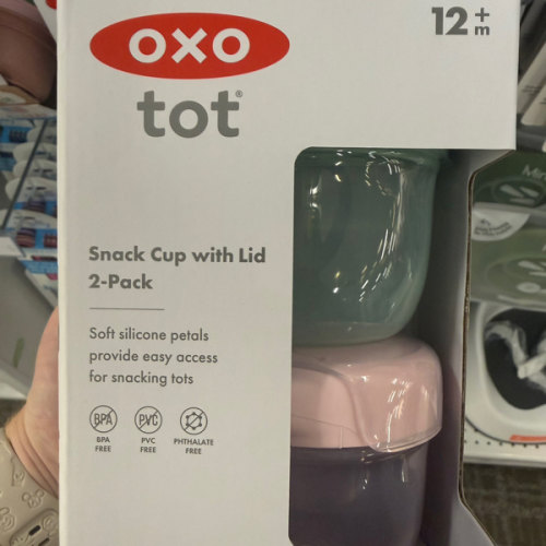 OXO Tot Snack Cup with Lid – 2 Pack