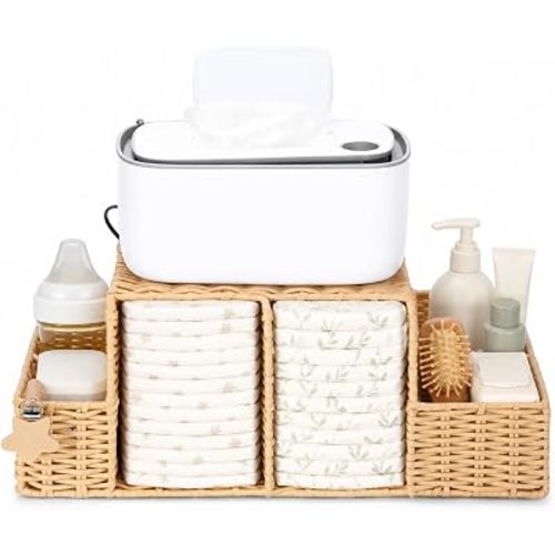 Diaper Caddy Organizer for Changing Table