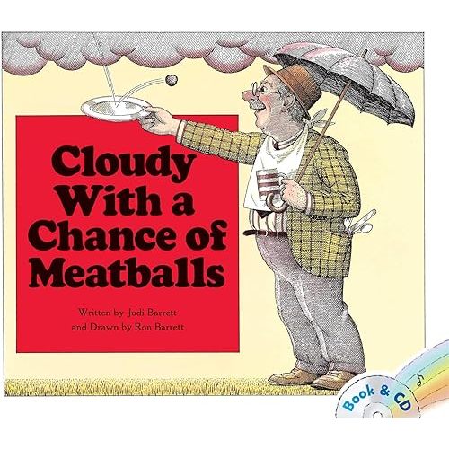 Cloudy With a Chance of Meatballs: Book and CD Paperback – June 5, 2012