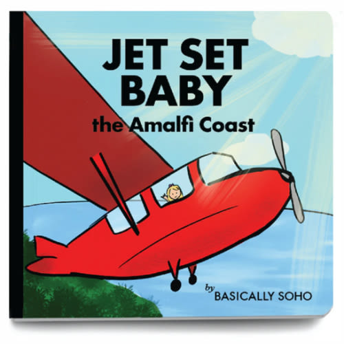 Amalfi Coast Jet Set Baby Book - Children's Board Book | Basically Soho