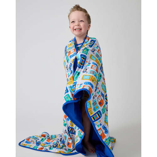 Game On Large Cloud Blanket | Little Sleepies