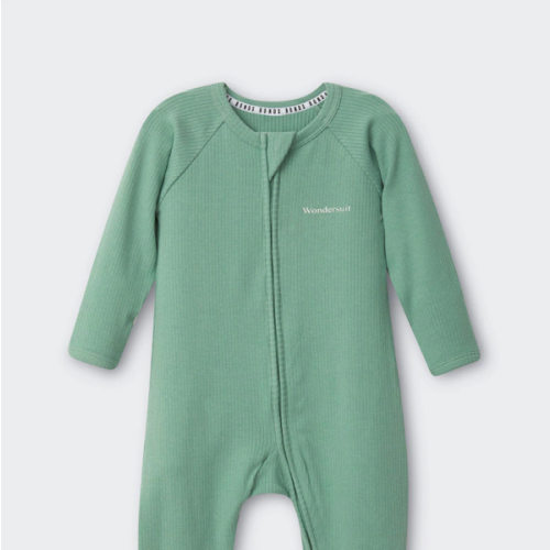 Bonds Wide Needle Rib Zippy | Baby Baby Coverall | BWJ9A