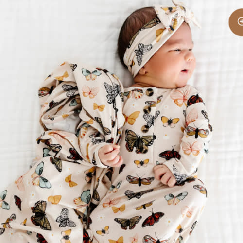 Amelia Newborn Headband Bundle (Gown)