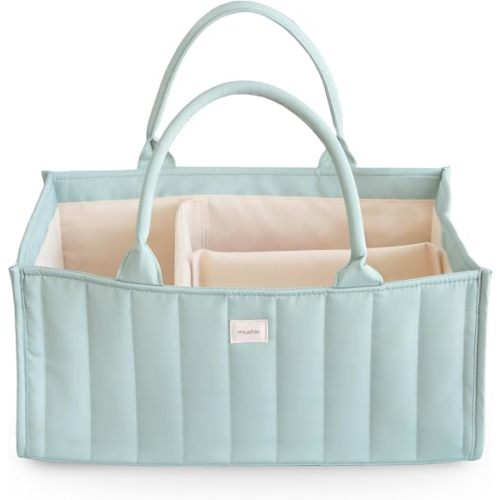 mushie Baby Diaper Caddy