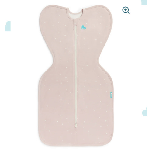 Swaddle Up™ 1.0 TOG Cotton Powder Pink Twinkle