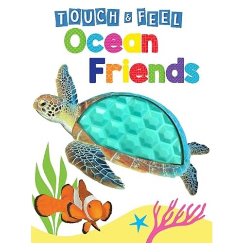 Ocean Friends - Touch and Feel Board Book - Sensory Board Book
