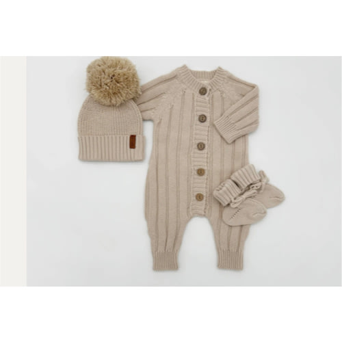 Milo Jumpsuit 3pc Set – Olive and Cradle