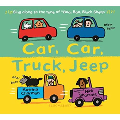 Car, Car, Truck, Jeep (New Nursery Rhymes)