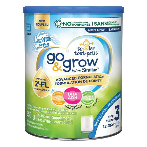 Similac Go & Grow Step 3 Toddler Drink with 2'-FL. Immune Support Innovation: 2'-FL, Powder, 12-36 Months, Milk Flavour, 850 grams - Walmart.ca