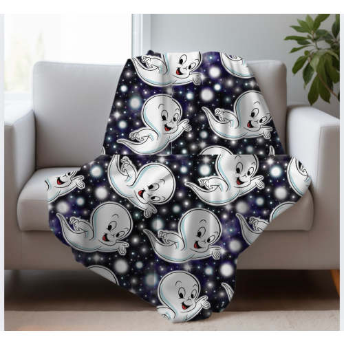 Friendly Ghost Blanket – Kitten Frostt