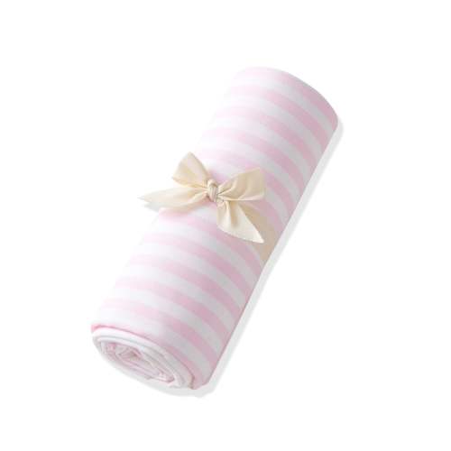 Kyte Baby Bamboo Swaddle Blanket in Small Sakura Stripe