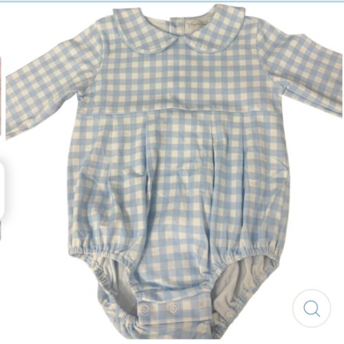 Banks Blue Gingham Collared Bubble