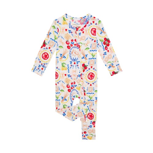 Print Convertible One-Piece Footie