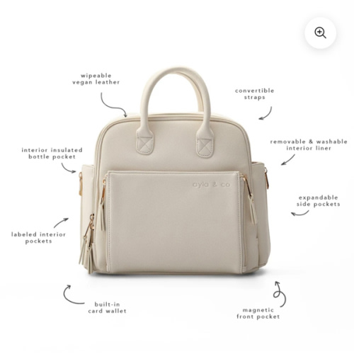 The Ayla Mini Diaper Bag