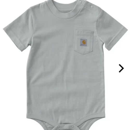 Carhartt Short-Sleeve Pocket Bodysuit for Babies | Bass Pro Shops