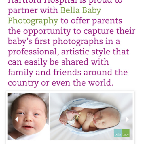 Hospital photoshoot for Grant