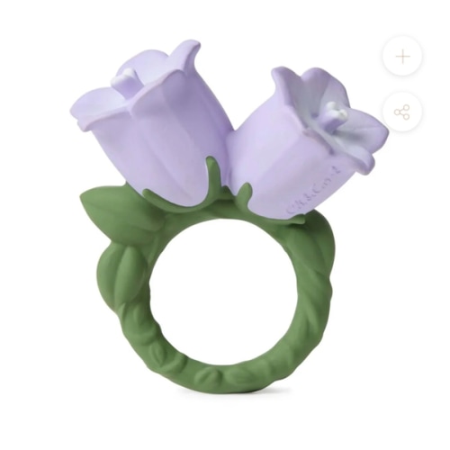 Cindy the Bellflower Teething & Bath Toy