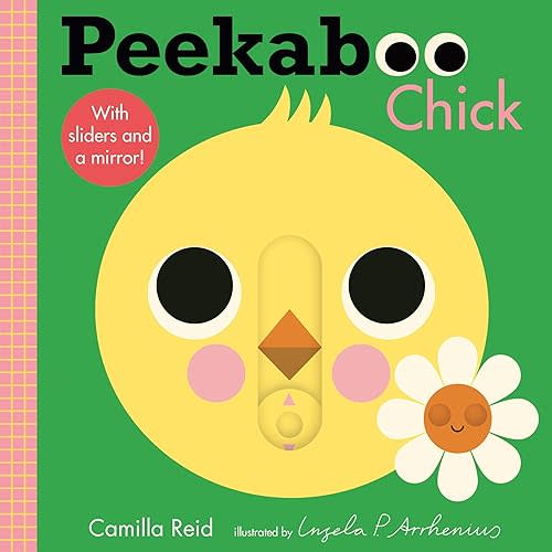 Peekaboo: Chick: (An Interactive Board Book for Babies & Toddlers with Mirror & Sliders to Push, Pull, or Turn. Cute Artwork Includes a Duck, Flowers, Umbrella, Deer, & More.) (Peekaboo You) Board book – March 1, 2022